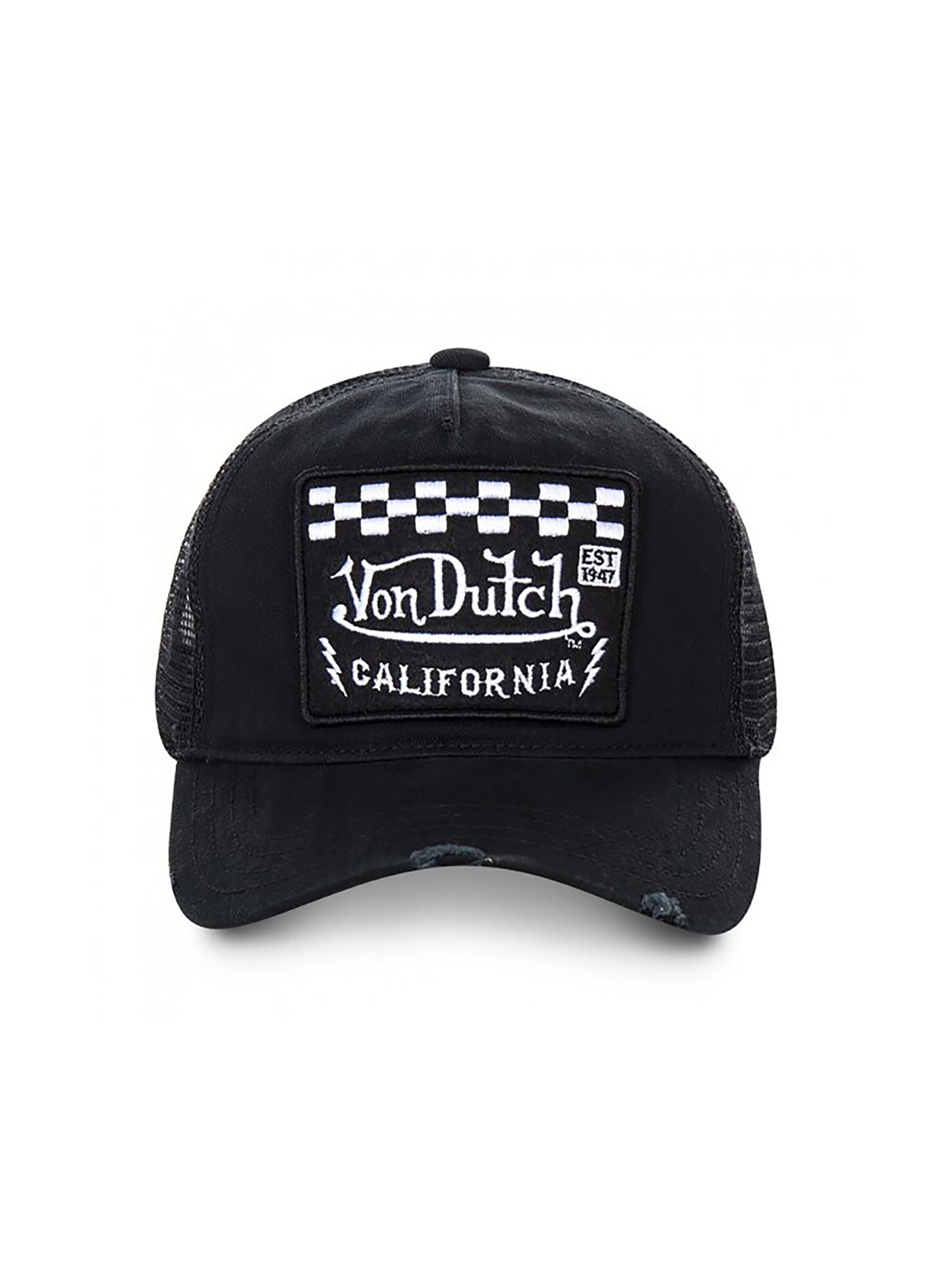 Von Dutch Cap 'Badge'‌‌‌‌ in Schwarz