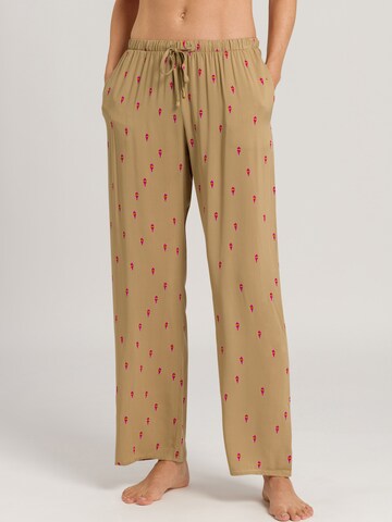 Hanro Pyjamahose 'Sleep & Lounge' in Beige: predná strana