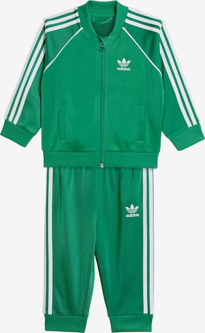 ADIDAS ORIGINALS Trenirka za tek 'Adicolor' | zelena barva: sprednja stran