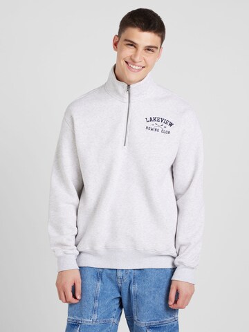 HOLLISTER Sweatshirt in Grey: front