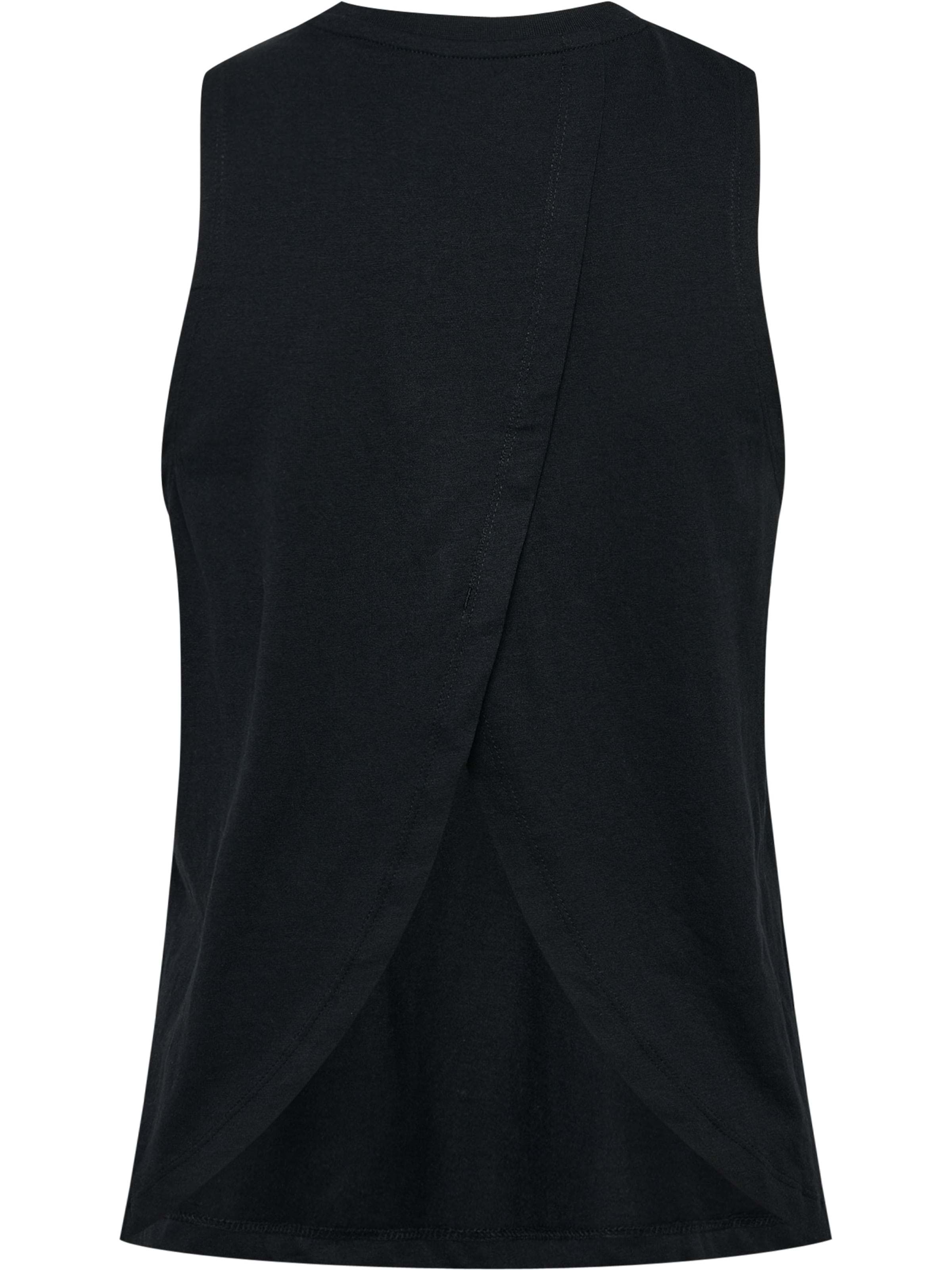Hummel Functioneel shirt 'SOFT OPEN BACK' in Zwart