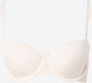 Calvin Klein Balconette Bra 'Flirty' in Pink: front