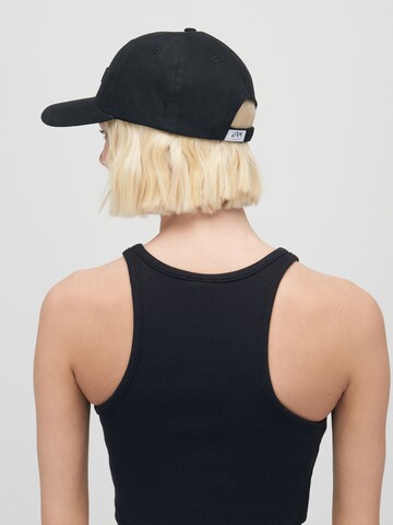 Cappello da baseball 'ED' di ABOUT YOU x VIAM Studio in nero: dietro