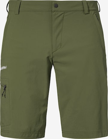 Schöffel Outdoorshorts 'Folkstone' in Grün: Vorderseite