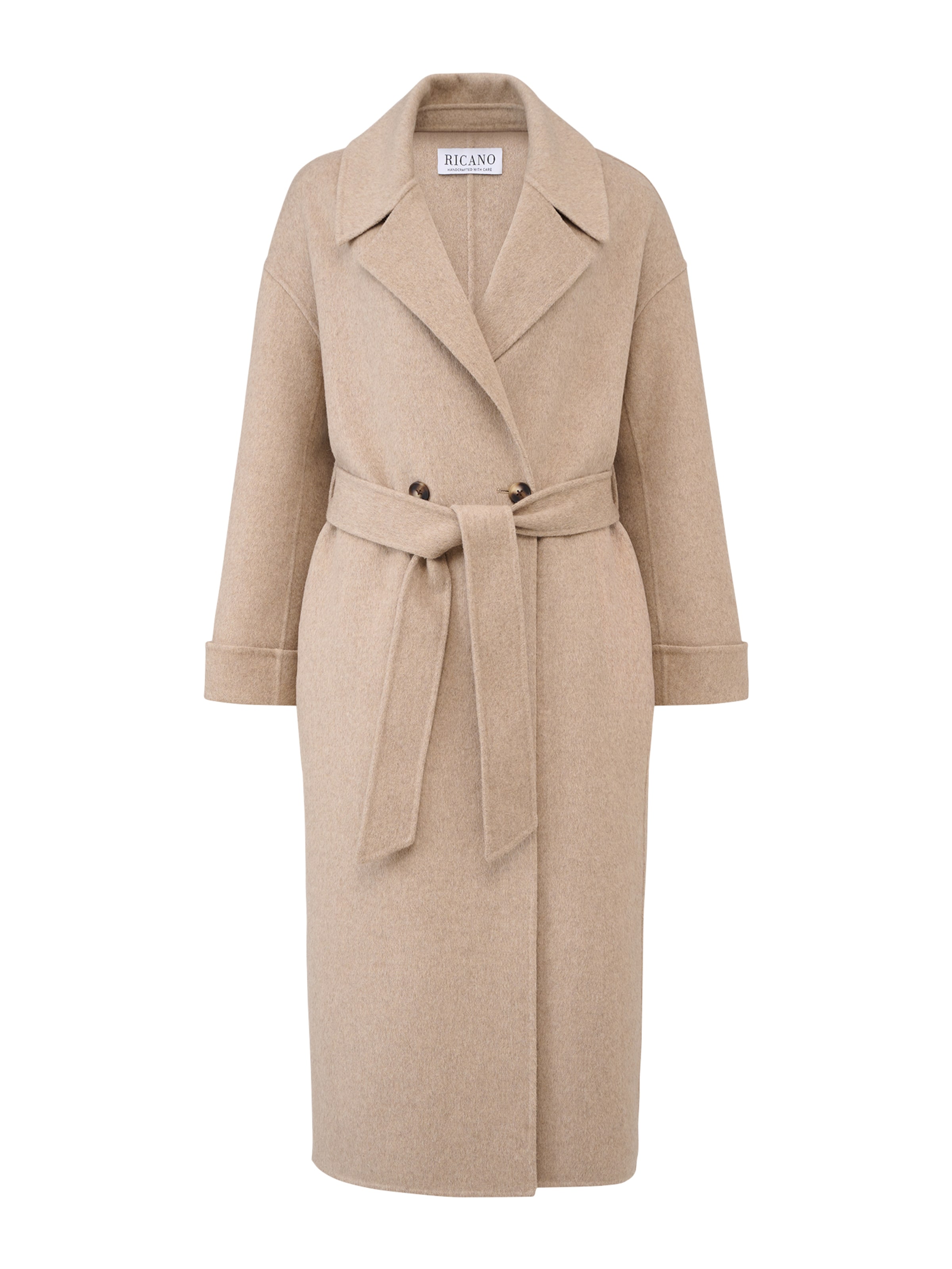 RICANO - Abrigo de entretiempo 'Elodie' en beige: frente