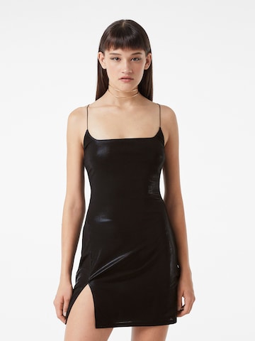 Bershka Dress in Black: front