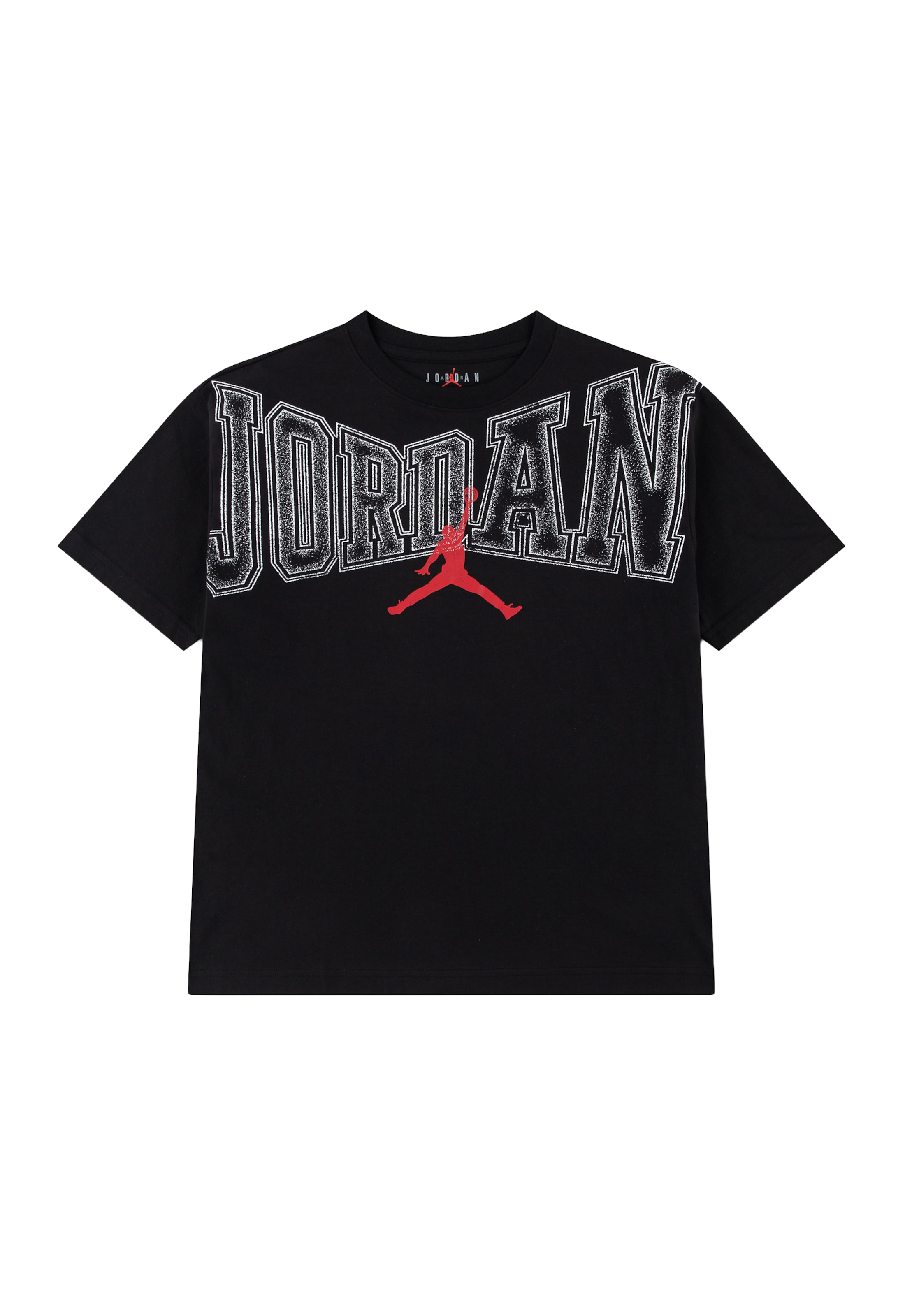 Jordan T-Shirt in Schwarz: Vorderseite