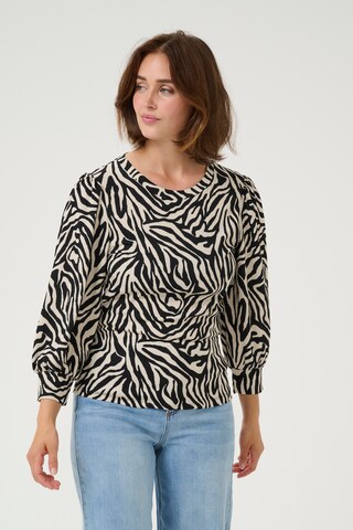 Kaffe Shirt 'Ivanna' in Grey: front