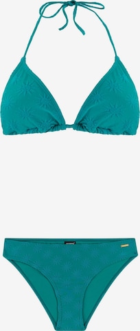PROTEST Triangel Bikini 'PRTBalance' in Groen: voorkant