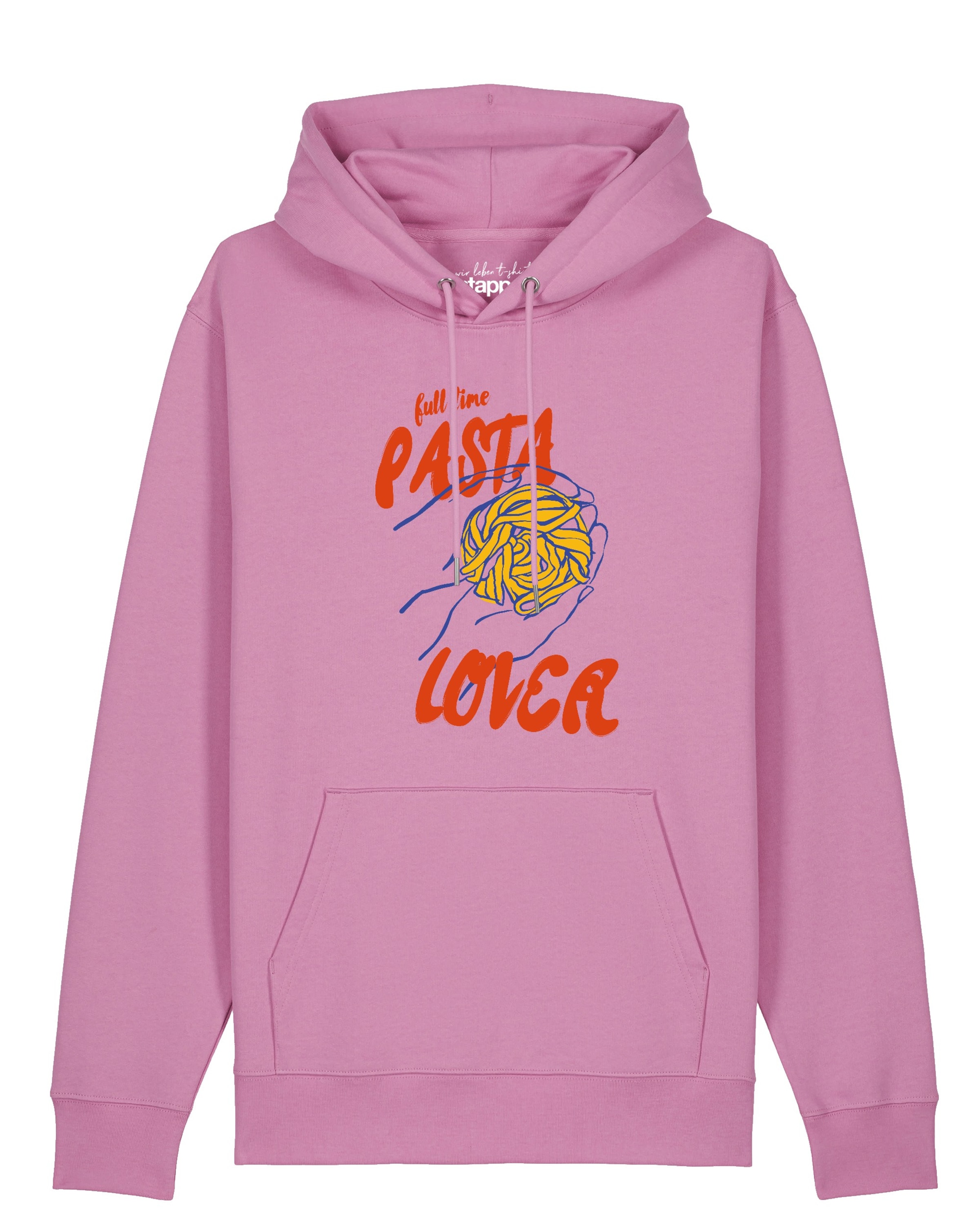 Watapparel Sweatshirt 'Pasta Lover' in XXL in gelb / orange / pink, Produktansicht