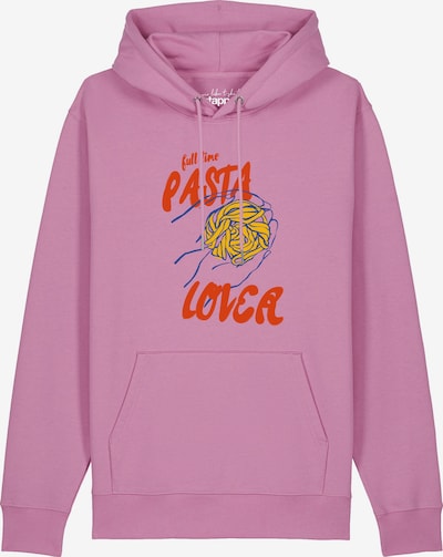 Watapparel Sweatshirt 'Pasta Lover' in XXL in gelb / orange / pink, Produktansicht