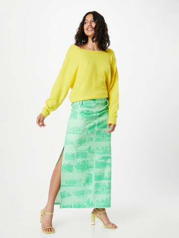 AMERICAN VINTAGE Sweter 'DAMSVILLE' w kolorze żółty