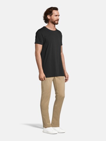 salzhaut Shirt 'DIEK' in Zwart