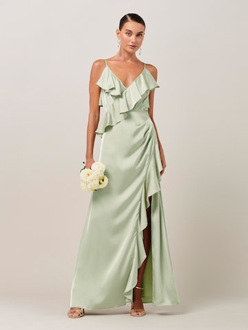 SávelVečernja haljina 'Eloise' - zelena boja