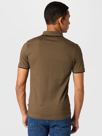 T-Shirt 'Passertip' BOSS Orange en marron