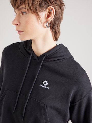 CONVERSE Sweatshirt 'Star Chevron' in Schwarz