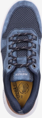 Scarpa stringata sportiva di Rieker in blu