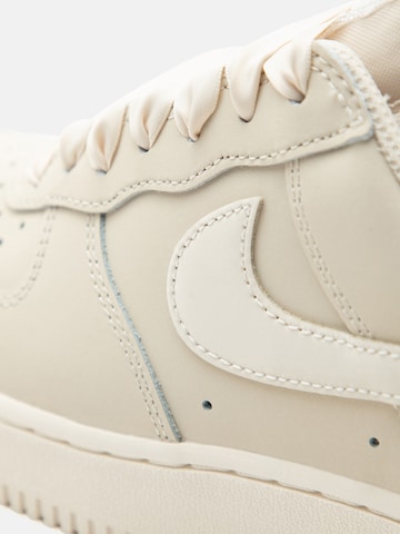 Nike Sportswear Sneakers laag 'Air Force 1 Retro Premium' in Beige