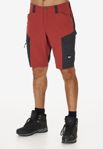 Whistler Regular Trekkingshorts 'ROMMY' in Rot: predná strana