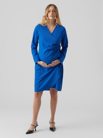 MAMALICIOUS Kleid 'Mikela' in Blau: predná strana