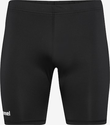 Pantalon de sport 'Essential' Hummel en noir : devant