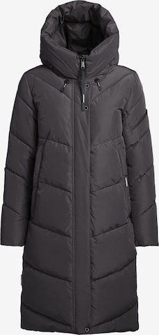 khujo Зимнее пальто 'Jange' в Серый: спереди