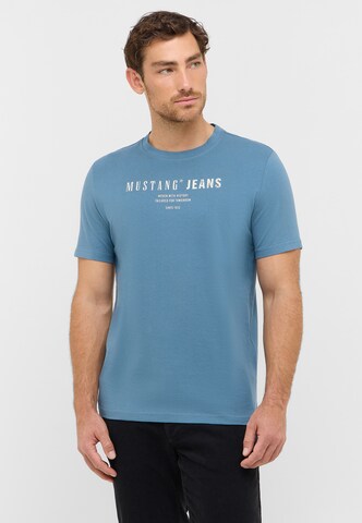 MUSTANG Shirt 'Austin' in Blue: front