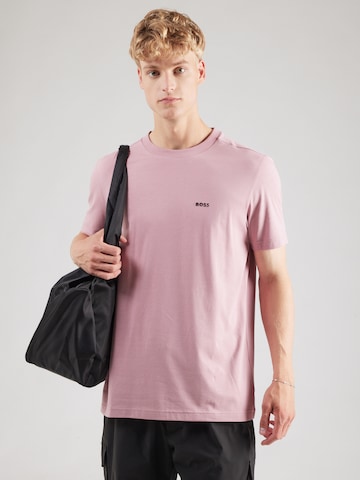 BOSS Tričko – pink: přední strana