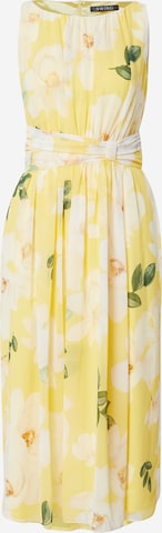 SWING Cocktailklänning i gul: framsida