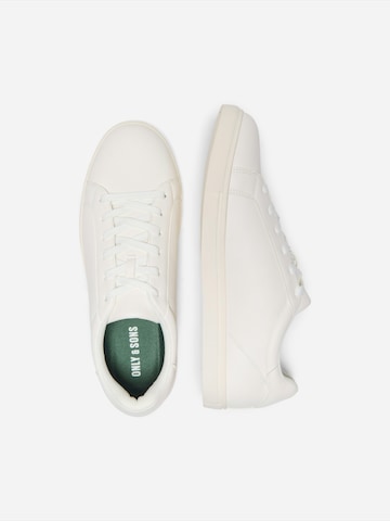 Only & Sons - Zapatillas deportivas bajas 'ONSSEBASTIAN' en blanco