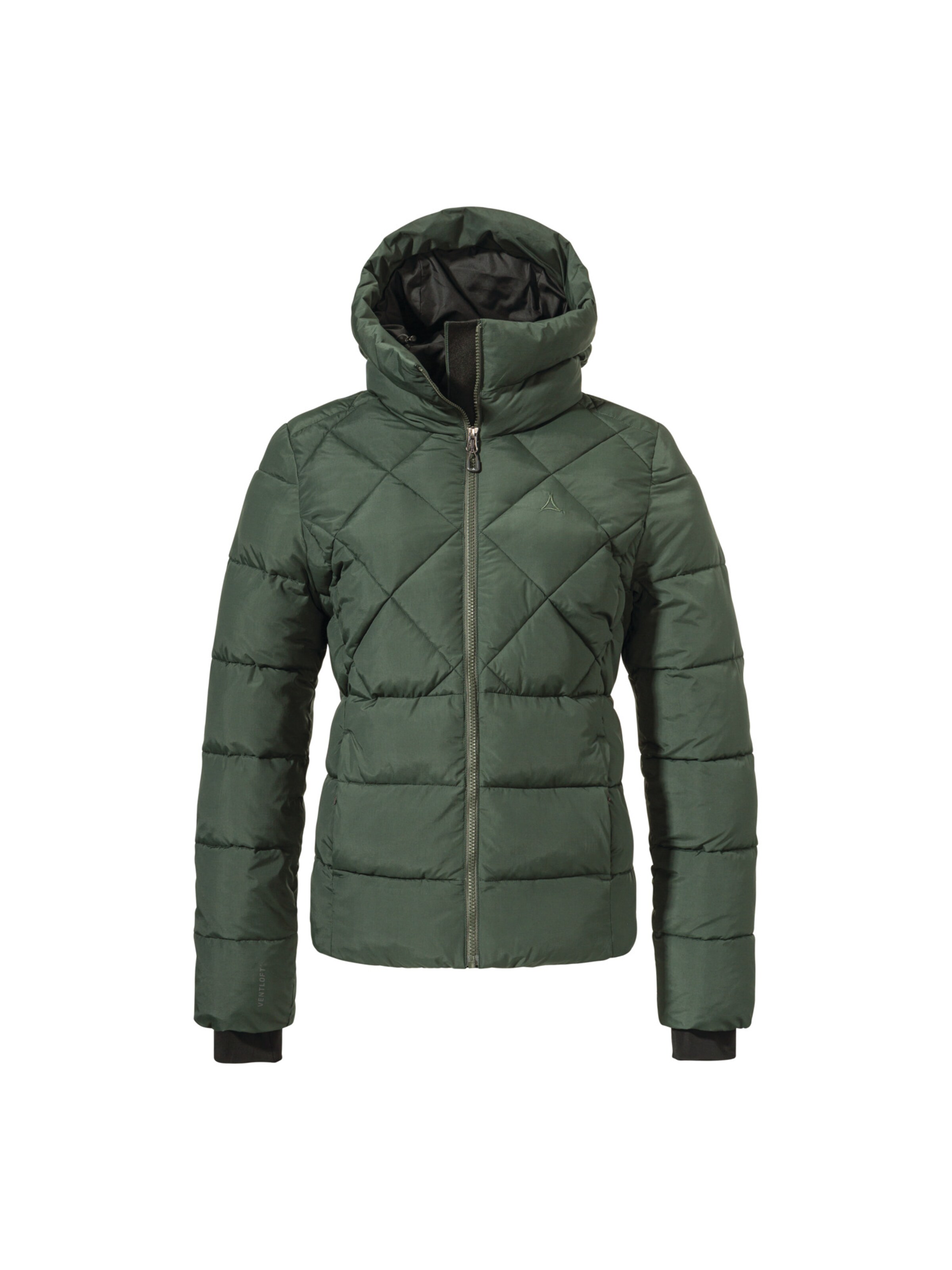 Schöffel Outdoorjas 'Boston' in Groen: voorkant