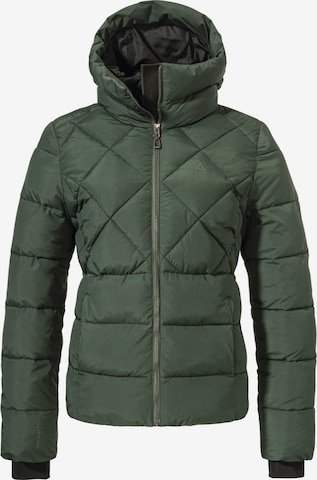 Schöffel Outdoorjas 'Boston' in Groen: voorkant