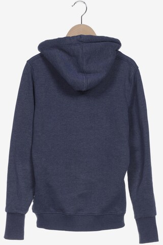 Superdry Sweatshirt & Zip-Up Hoodie in S in Blue