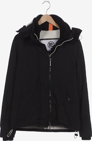 Superdry Jacket & Coat in L in Black: front