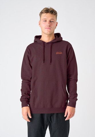 Cleptomanicx Sweatshirt 'Happy Starfish' in Lila: Vorderseite
