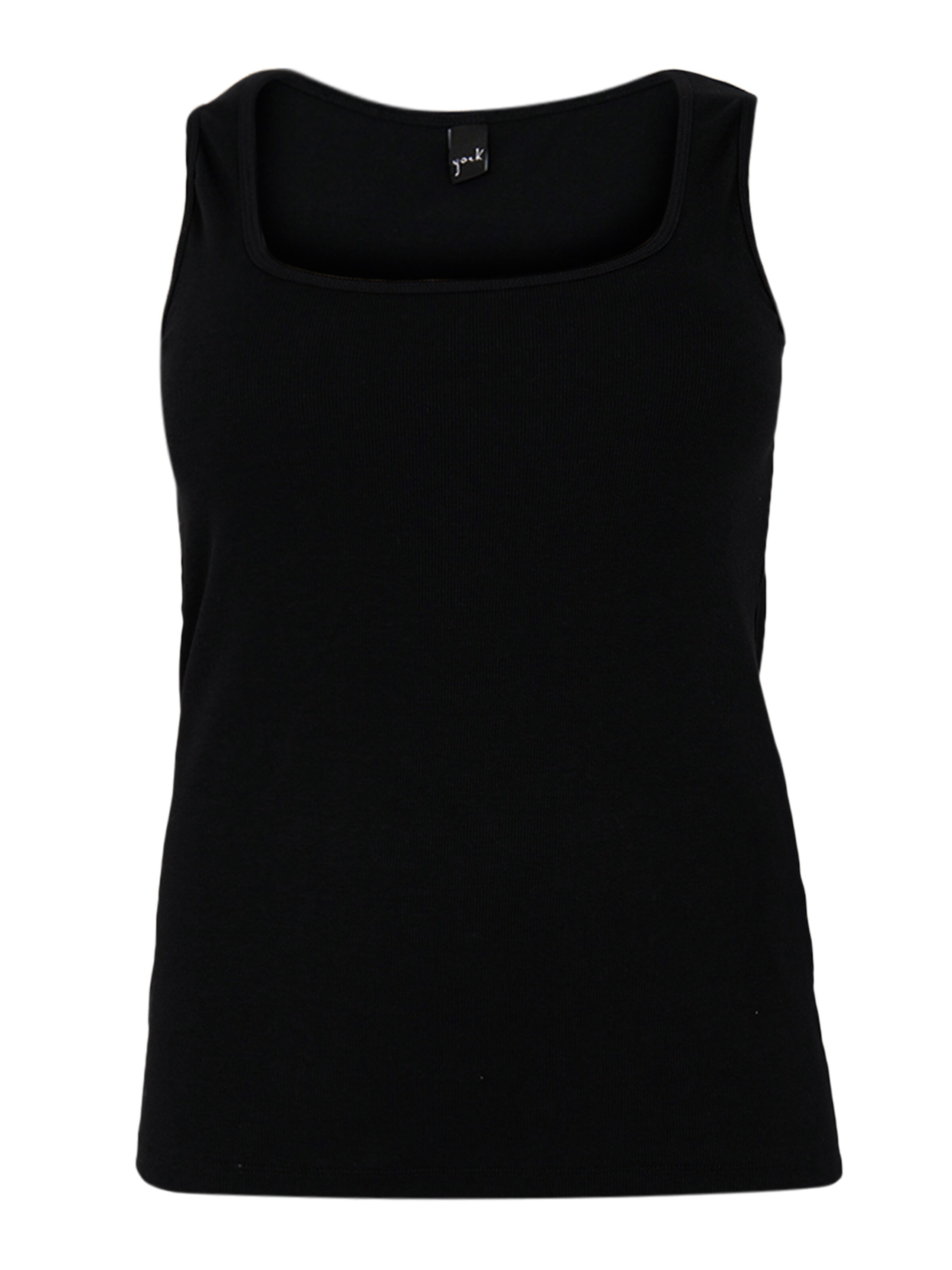 T-shirt YOEK en noir : devant