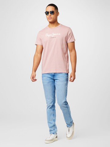 Pepe Jeans Shirt 'EGGO' in Pink