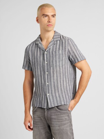 Fit confort Chemise s.Oliver en gris : devant