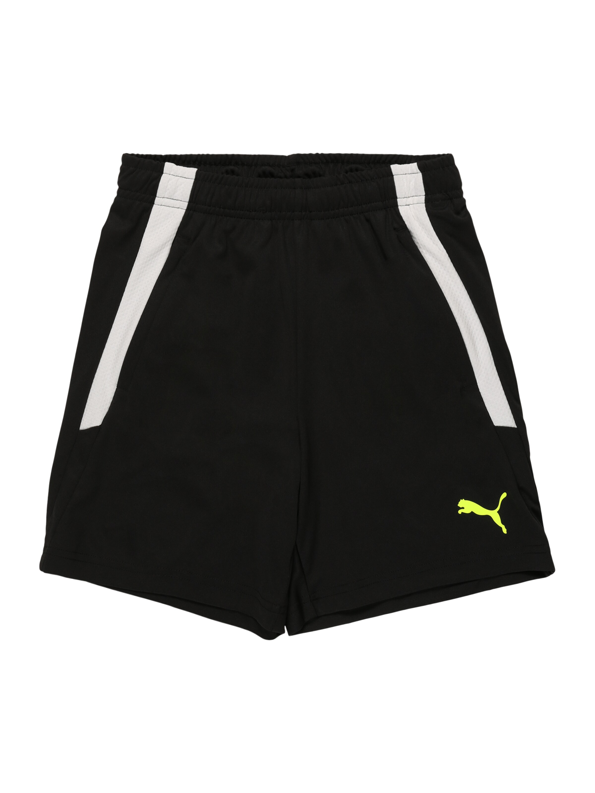 PUMA Regular Sportshorts 'Team Liga' in Schwarz: Vorderseite