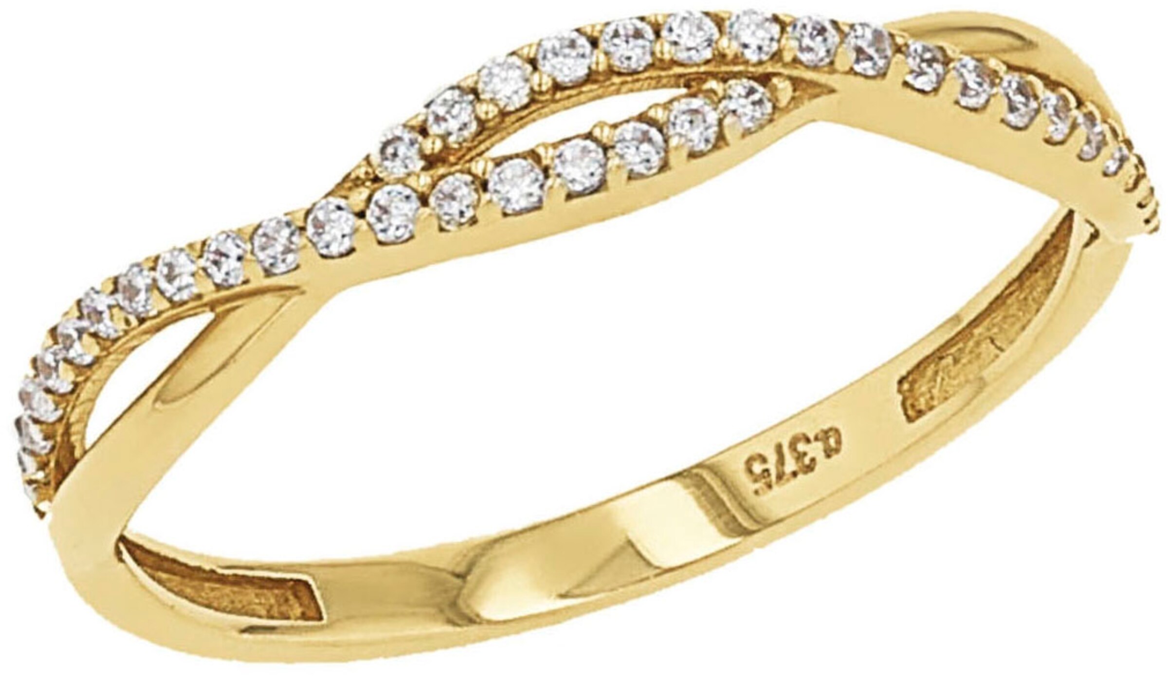AMOR Ring in Gold: front