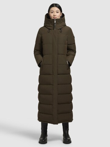 Manteau d’hiver ' CLARESSE ' khujo en vert
