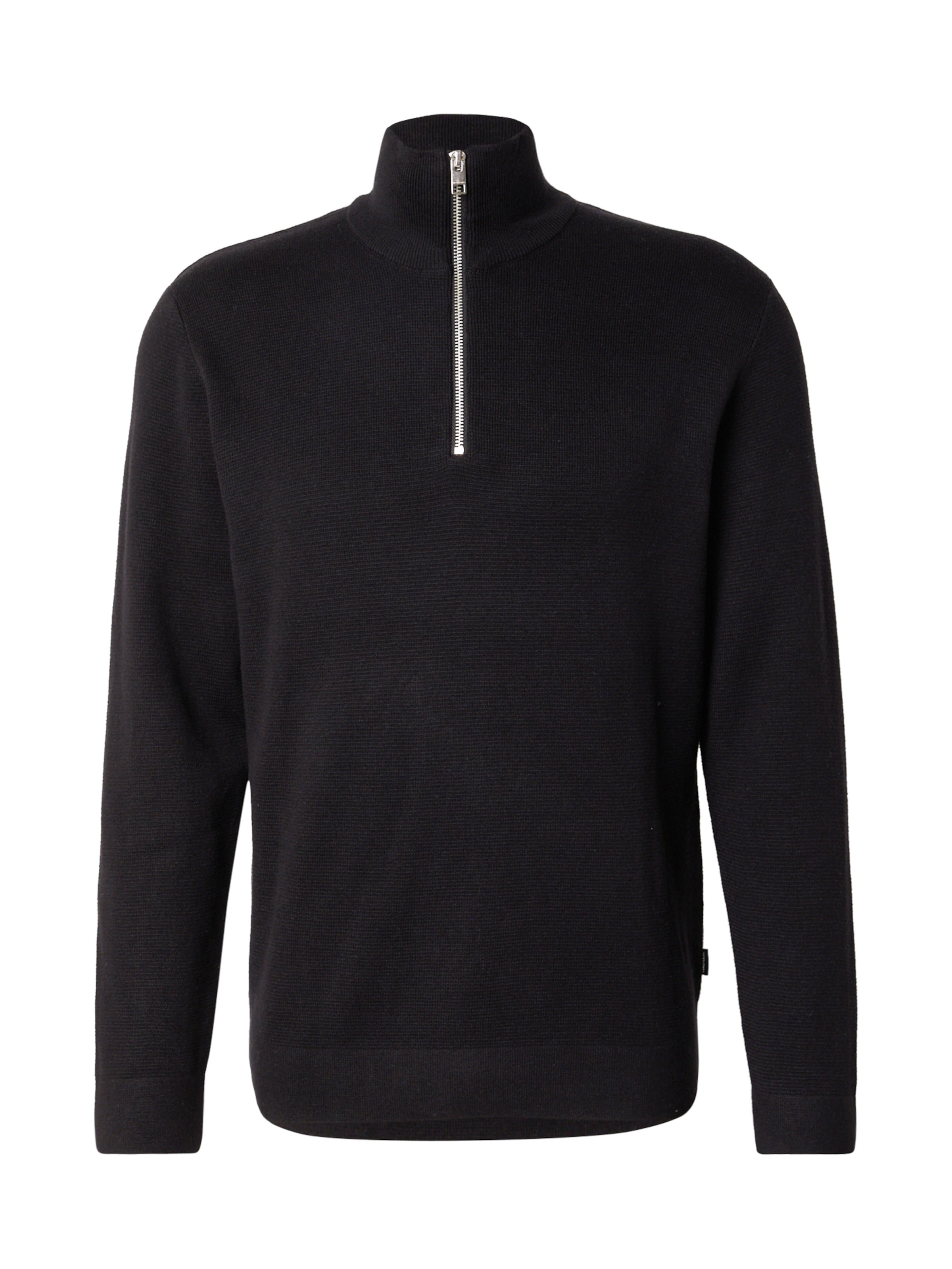 JACK & JONES Sweater 'JWHMILANO' in Black: front