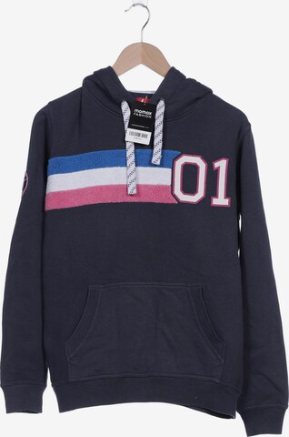 Derbe Sweatshirt & Zip-Up Hoodie in L in Blue: front