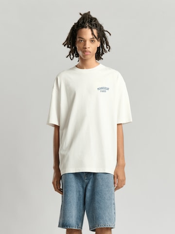 Mansour Shirt 'Arch Print T-shirt' in White: front