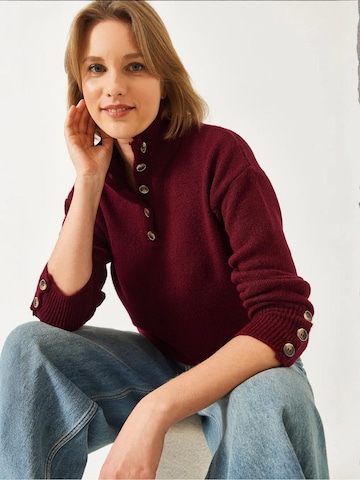 Pullover di Bianco Lucci in rosso