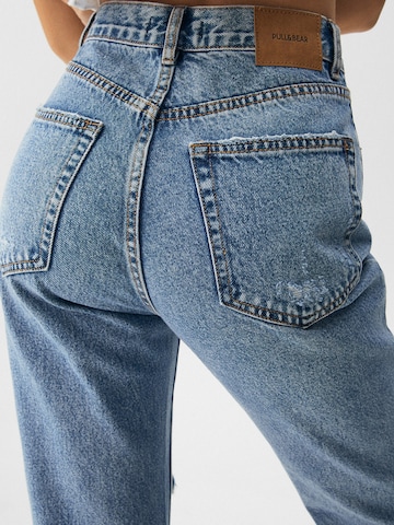 Pull&Bear Regular Jeans in Blauw