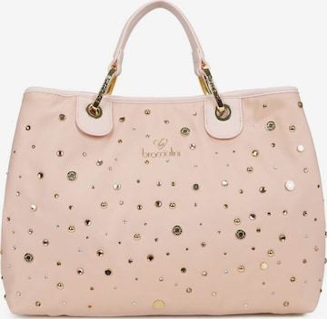 Borsa a mano 'Beth Strass' di Braccialini in rosa: frontale