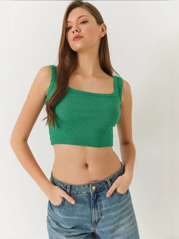 Haut Bianco Lucci en bleu