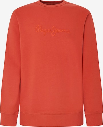 Pepe Jeans Sweatshirt 'Joe' in Orange: predná strana