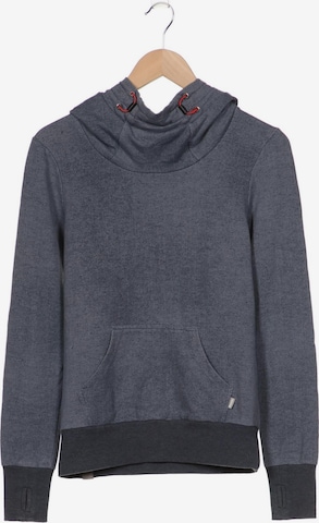 BENCH Sweatshirt & Zip-Up Hoodie in XS in Blue: front